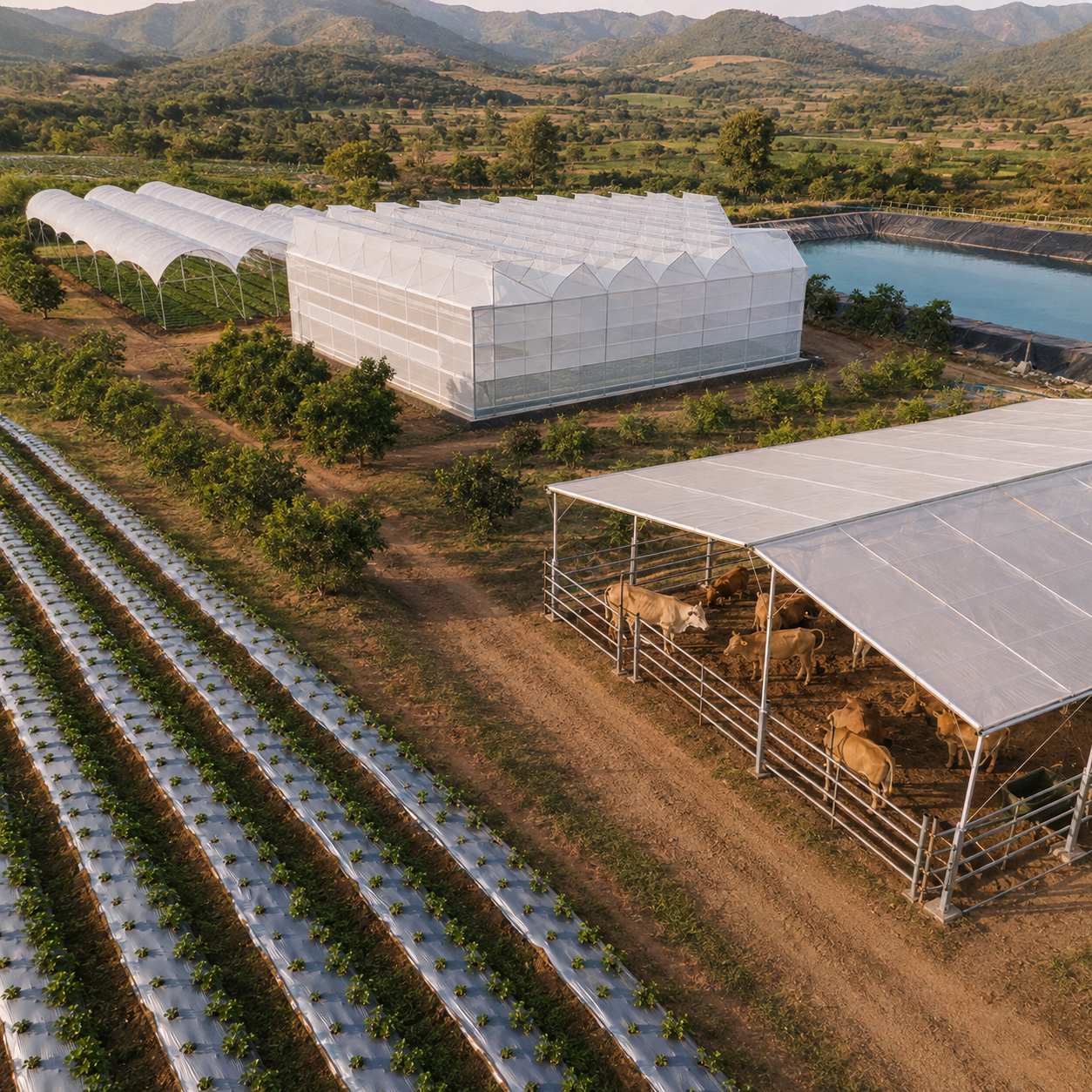 Soluciones integrales en plásticos agrícolas y ganaderos Tunnel Innova